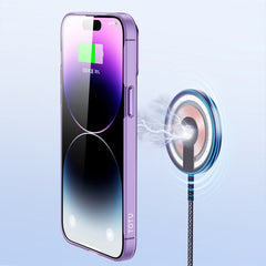 TOTUDESIGN AA-194 Crystal Color Series Magsafe Magnetic Phone Case, For iPhone 14, For iPhone 14 Pro, For iPhone 14 Pro Max