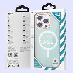 TOTUDESIGN AA-194 Crystal Color Series Magsafe Magnetic Phone Case, For iPhone 14, For iPhone 14 Pro, For iPhone 14 Pro Max