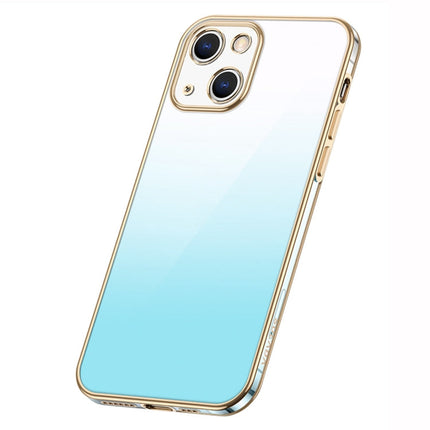 SULADA Iridescence Series Plating Transparent Gradient Phone Case, For iPhone 14, For iPhone 14 Plus, For iPhone 14 Pro, For iPhone 14 Pro Max