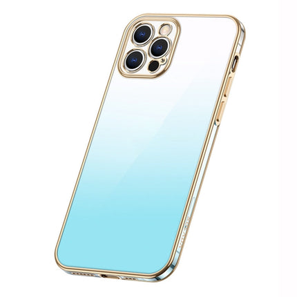 SULADA Iridescence Series Plating Transparent Gradient Phone Case, For iPhone 14, For iPhone 14 Plus, For iPhone 14 Pro, For iPhone 14 Pro Max