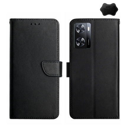 Genuine Leather Fingerprint-proof Flip Phone Case, For Samsung Galaxy A04E, For Samsung Galaxy A14 5G, For OnePlus Nord N300
