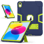For iPad 10th Gen 10.9 2022 / Navy Blue Yellow Green
