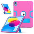 For iPad 10th Gen 10.9 2022 / Rose Red Blue
