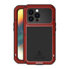 LOVE MEI Metal Shockproof Waterproof Dustproof Phone Case, For iPhone 14, For iPhone 14 Plus, For iPhone 14 Pro, For iPhone 14 Pro Max