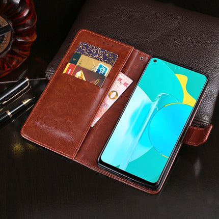 idewei Crazy Horse Texture Horizontal Flip Leather Case with Holder & Card Slots & Wallet, For Huawei Honor 30S, For Huawei Honor Play 4T Pro, For iPhone SE 2022 / SE 2020