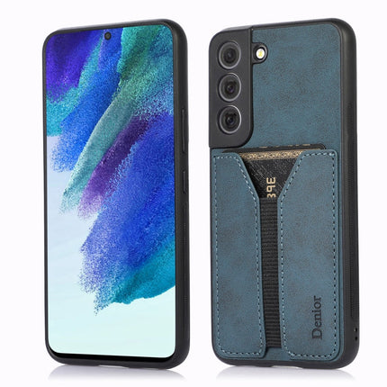 Denior DV Elastic Card PU Back Cover Phone Case, For Samsung Galaxy S22 5G, For Samsung Galaxy S22+ 5G, For Samsung Galaxy S22 Ultra 5G, For Samsung Galaxy S21 5G, For Samsung Galaxy S21+ 5G, For Samsung Galaxy S21 Ultra 5G