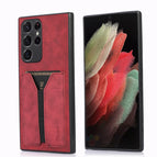 For Samsung Galaxy S22 Ultra 5G / Red