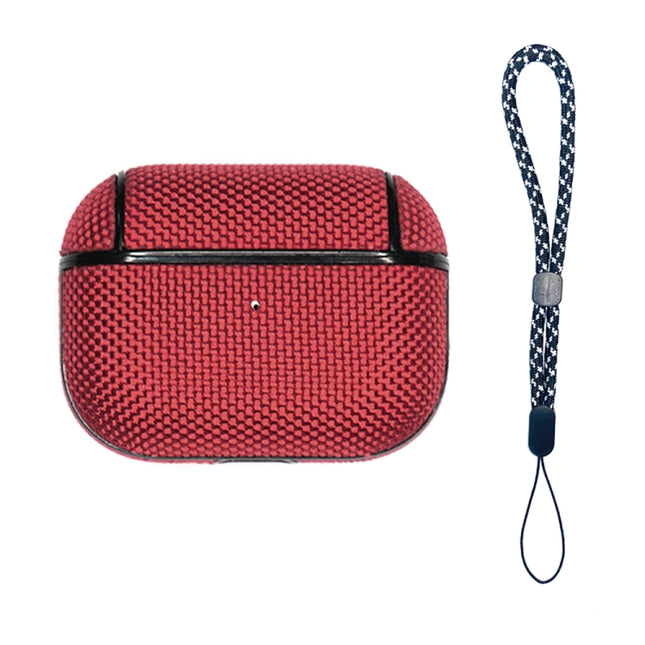 Nylon Waterproof Wireless Earphone Case with Lanyard, For AirPods Pro 2