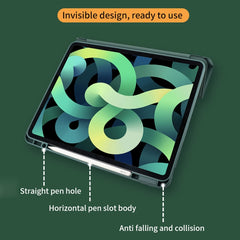 Acrylic 2 in 1 Y-fold Smart Leather Tablet Case