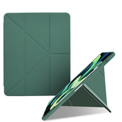 Acrylic 2 in 1 Y-fold Smart Leather Tablet Case