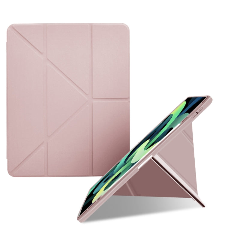 Acrylic 2 in 1 Y-fold Smart Leather Tablet Case, For iPad 10.2 2021 / 2020 / 2019, For iPad Pro / Air 3 10.5, For iPad Pro 11 2022 / 2021 / 2020 / 2018 / Air 5 2022 / Air 2020 10.9, For iPad Pro 12.9 2022 / 2021 / 2020 / 2018