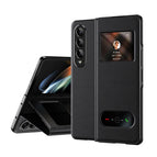 For Samsung Galaxy Z Fold3 5G / Black Lychee