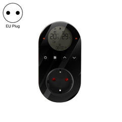 Plug-in LCD Thermostat, EU Plug, With WiFi, Without WiFi