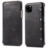 Denior Oil Wax Top Layer Cowhide Simple Flip Leather Case, For Samsung Galaxy S10, For Samsung Galaxy S10e, For Samsung Galaxy S10+, For iPhone 11, For iPhone 11 Pro, For iPhone 11 Pro Max, For iPhone 12 mini, For iPhone 12 / 12 Pro