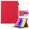 Solid Color Metal Buckle Leather Smart Tablet Case, For iPad 10th Gen 10.9 2022