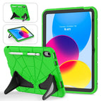 For iPad 10th Gen 10.9 2022 / Green+Black
