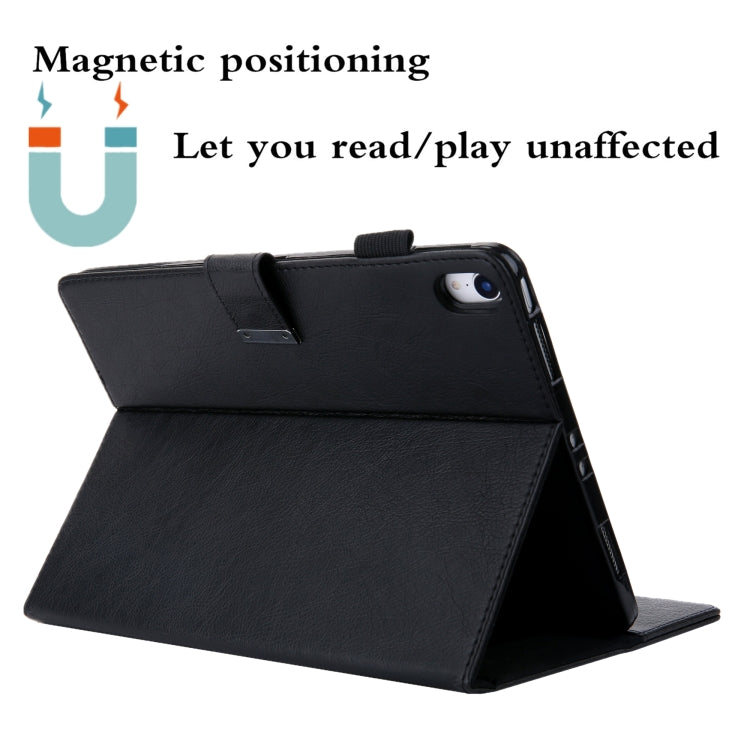 Solid Color Small Metal Buckle Leather Smart Tablet Case, For iPad 10th Gen 10.9 2022