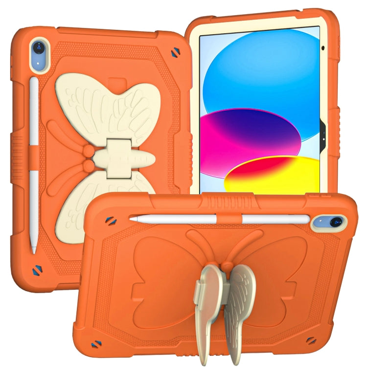 Butterfly Kickstand Heavy Duty Hard Rugged Tablet Case, For iPad 10th Gen 10.9 2022