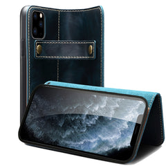 Denior Oil Wax Cowhide DK Magnetic Button Leather Phone Case, For iPhone 13, For iPhone 13 Pro, For iPhone 13 Pro Max, For iPhone 14, For iPhone 14 Plus, For iPhone 14 Pro, For iPhone 14 Pro Max