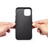 Denior Oil Wax Cowhide Card Slot Phone Case, For iPhone 12 / 12 Pro