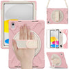 Rotatable Kickstand Grip Heavy Duty Hard Rugged Tablet Case, For iPad 10th Gen 10.9 2022