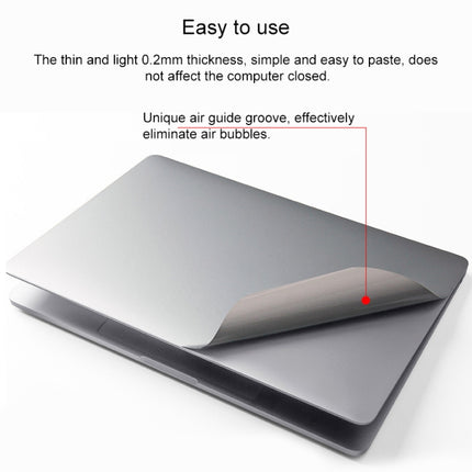 4 in 1 Upper Cover Film + Bottom Cover Film + Full-support Film + Touchpad Film Laptop Body Protective Film Sticker, For Retina 12 inch A1534, For Pro 13.3 inch A2159, For Air 13.3 inch A1466, For Pro Retina 13.3 inch A1425, For Pro 15.4 inch A1707    ...