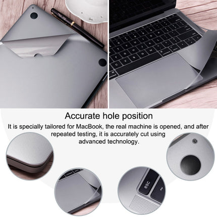 4 in 1 Upper Cover Film + Bottom Cover Film + Full-support Film + Touchpad Film Laptop Body Protective Film Sticker, For 13.3 inch A1278, For Air 13.3 inch A1932, For Pro 16 inch A2141, For Air 13.3 inch A2179