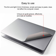 4 in 1 Upper Cover Film + Bottom Cover Film + Full-support Film + Touchpad Film Laptop Body Protective Film Sticker, For Air 13.3 inch A2179