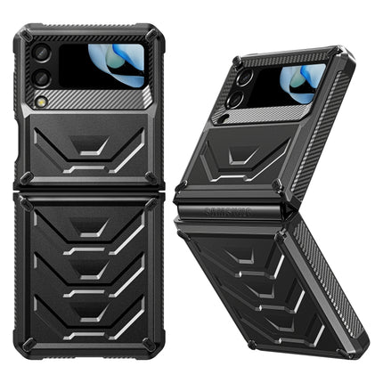 Armored All-inclusive Shockproof Folding Phone Case, For Samsung Galaxy Z Flip4 5G SM-F721