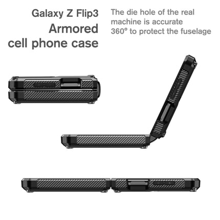 Armored All-inclusive Shockproof Folding Phone Case, For Samsung Galaxy Z Flip4 5G SM-F721