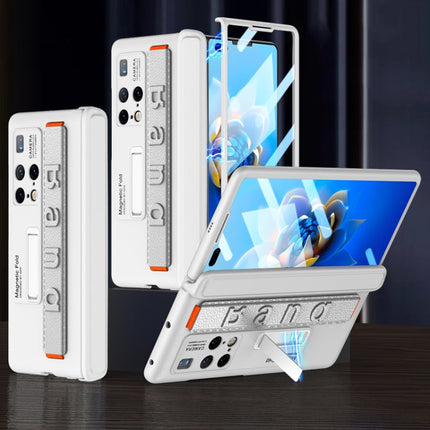 GKK Magnetic Hinge Integrated Phone Case with Wrist Strap, For Huawei Mate X2