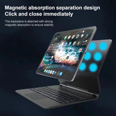 Bluetooth Keyboard Leather Case with Touch Pad, For iPad Air 5 / 4 10.9 inch, For iPad Pro 11 inch 2021/2020/2018, For iPad Pro 12.9 inch 2021/2020/2018