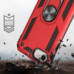 Shockproof TPU + PC Protective Case with 360 Degree Rotating Holder, For iPhone SE 2022 / SE 2020, For Galaxy A21, For Galaxy A11 EU