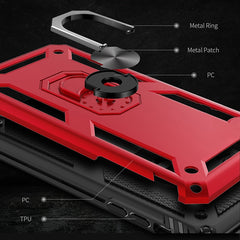 Shockproof TPU + PC Protective Case with 360 Degree Rotating Holder, For iPhone SE 2022 / SE 2020, For Galaxy A21, For Galaxy A11 EU