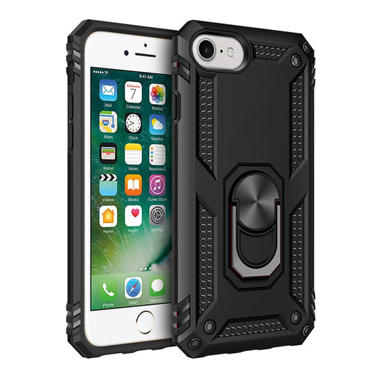 Shockproof TPU + PC Protective Case with 360 Degree Rotating Holder, For iPhone SE 2022 / SE 2020, For Galaxy A21, For Galaxy A11 EU