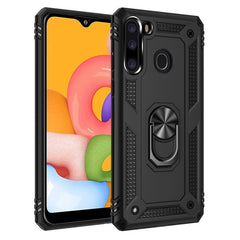 Shockproof TPU + PC Protective Case with 360 Degree Rotating Holder, For iPhone SE 2022 / SE 2020, For Galaxy A21, For Galaxy A11 EU
