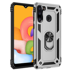 Shockproof TPU + PC Protective Case with 360 Degree Rotating Holder, For iPhone SE 2022 / SE 2020, For Galaxy A21, For Galaxy A11 EU