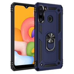 Shockproof TPU + PC Protective Case with 360 Degree Rotating Holder, For iPhone SE 2022 / SE 2020, For Galaxy A21, For Galaxy A11 EU