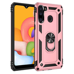 Shockproof TPU + PC Protective Case with 360 Degree Rotating Holder, For iPhone SE 2022 / SE 2020, For Galaxy A21, For Galaxy A11 EU