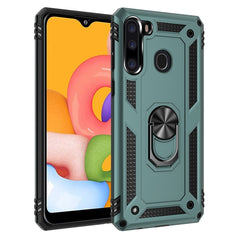 Shockproof TPU + PC Protective Case with 360 Degree Rotating Holder, For iPhone SE 2022 / SE 2020, For Galaxy A21, For Galaxy A11 EU