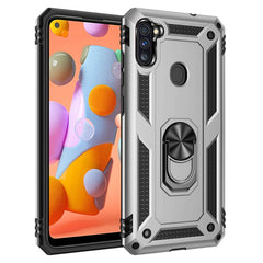 Shockproof TPU + PC Protective Case with 360 Degree Rotating Holder, For iPhone SE 2022 / SE 2020, For Galaxy A21, For Galaxy A11 EU
