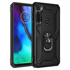 Shockproof TPU + PC Protective Case with 360 Degree Rotating Holder, For iPhone SE 2022 / SE 2020, For Galaxy A21, For Galaxy A11 EU, For Motorola Moto G Stylus