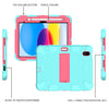 Two-Color Robot Shockproof Silicone + PC Protective Tablet Case, For iPad 10th Gen 10.9 2022