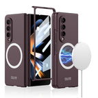 For Samsung Galaxy Z Fold4 / Wine Red