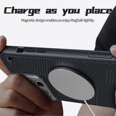 NILLKIN MagSafe Full Coverage Phone Case with Wrist Strap, For iPhone 14 Pro Max