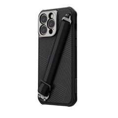 NILLKIN Full Coverage Phone Case with Wrist Strap, For iPhone 14 Pro Max