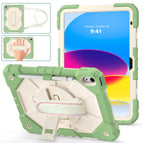 For iPad 10th Gen 10.9 2022 / Matcha Green+Beige