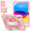 Contrast Color Robot Shockproof Silicon + PC Tablet Protective Case, For iPad 10th Gen 10.9 2022