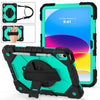 Contrast Color Robot Shockproof Silicon + PC Tablet Protective Case, For iPad 10th Gen 10.9 2022