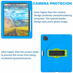 360 Rotation Stand EVA Hard PC Tablet Case with Strap, For iPad Pro 12.9 inch 2019 / 2021 / 2022